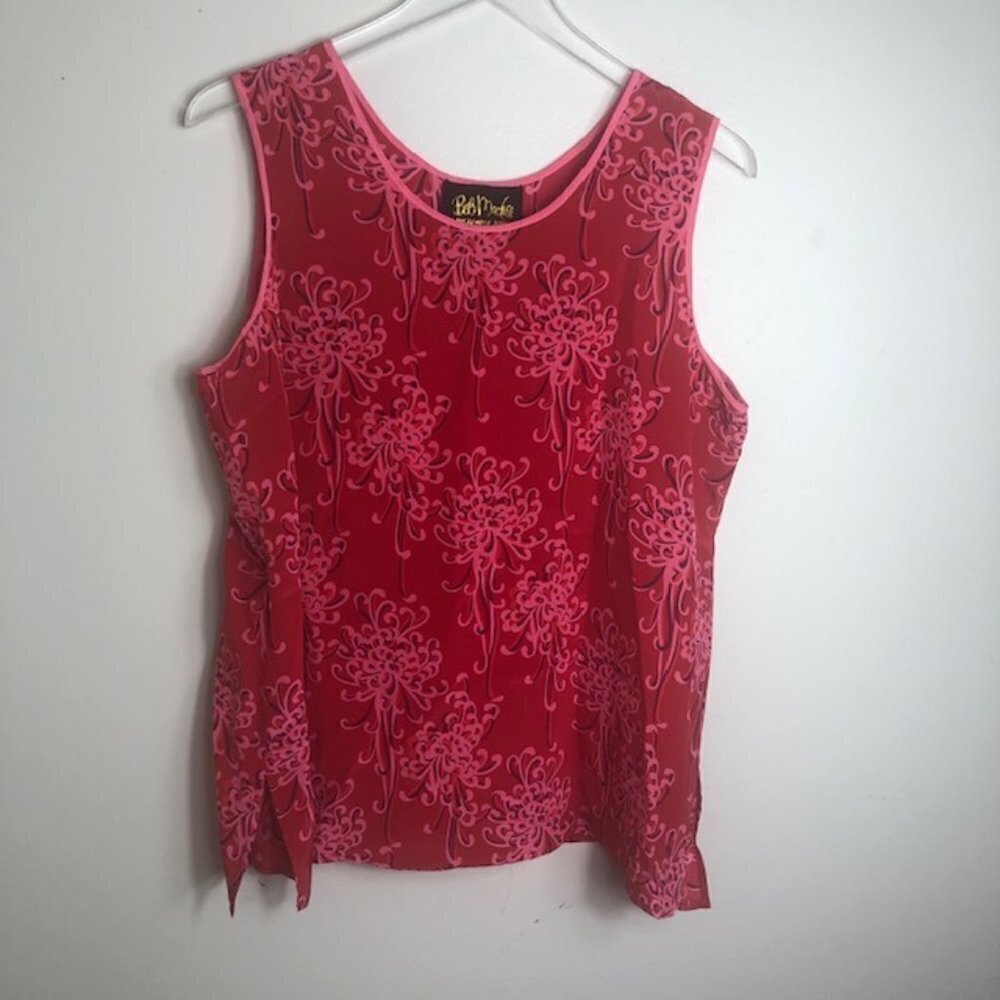 Bob Mackie Wearable Art Sleeveless Top 0084